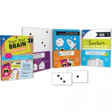 Carson Dellosa Education Train Your Brain Number Sense Class Kit - Classroom Activities, Fun and Learning - Recommended For 4 Year - 7 Year - 1.10