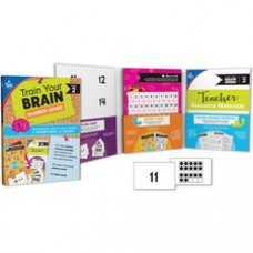 Carson Dellosa Education Train Your Brain Number Sense Class Kit - Classroom Activities, Fun and Learning - Recommended For 5 Year - 8 Year - 1.10