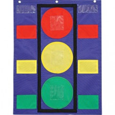 Carson-Dellosa Colorful Pocket Stoplight Chart - 6 Pocket(s) - 26