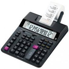Casio HR-200RC Printing Calculator - Two-color Printing, Large Display, Dual Power - 12 Digits - 2.3