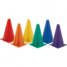 Champion Sports Orange Plastic Cones - Blue