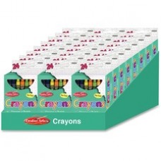 CLI Creative Arts 24 Crayon Display - Assorted - 24 / Display Box