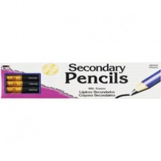 CLI Secondary Pencils with Eraser - Black Lead - Blue Barrel - 144 / Box