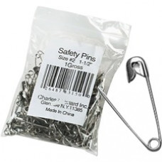 CLI Safety Pins - Rust Resistant - 144 / Pack - Silver - Steel