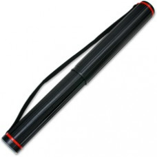 Chartpak 948 72/124 Carrying Case Document - Black - Plastic x 3.5" Diameter