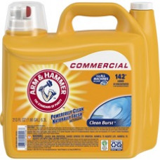 Church & Dwight Clean Burst Laundry Detergent - Liquid - 213 fl oz (6.7 quart) - Clean Burst ScentBottle - 2 / Carton - Yellow