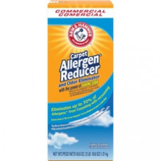 Church & Dwight Commercial Carpet Allergen Reducer - Powder - 42.60 oz (2.66 lb) - 8 / Carton - Orange