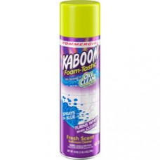Kaboom Foam-Tastic Bathroom Cleaner - Foam Spray - 0.15 gal (19 fl oz) - Fresh Scent - 8 / Carton - Clear