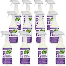OdoBan Eucalyptus BioOdor Digester Spray - Ready-To-Use Spray - 0.25 gal (32 fl oz) - Lavender Scent - 12 / Carton - Purple