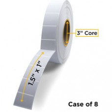 CIG Multipurpose Label - Permanent Adhesive - Rectangle - Thermal Transfer - White - Acrylic - 5500 / Roll - 1 / Carton