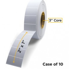 CIG Multipurpose Label - Permanent Adhesive - Rectangle - Thermal Transfer - White - Acrylic - 5180 / Roll - 1 / Carton