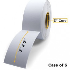 CIG Multipurpose Label - Permanent Adhesive - Rectangle - Thermal Transfer - White - Acrylic - 1100 / Roll - 1 / Carton