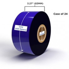 Clover Technologies Thermal Transfer Ribbon - Alternative for Zebra 3200BK08345 - Black - 1 Carton - Thermal Transfer - 1 Carton
