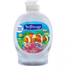 Softsoap Aquarium Hand Soap - Fresh Scent - 7.5 fl oz (221.8 mL) - Flip Top Bottle Dispenser - Dirt Remover, Bacteria Remover - Hand - Clear - Rich Lather, Paraben-free, Phthalate-free, pH Balanced, Biodegradable, Recyclable - 6 / Carton