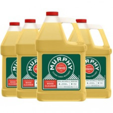 Murphy Oil Soap Cleaner - Concentrate Oil - 128 fl oz (4 quart) - Murphy Scent - 4 / Carton - Gold