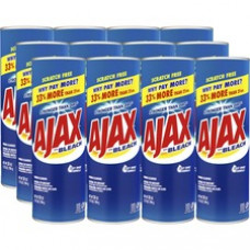 AJAX Powder Cleanser - Powder - 28 oz (1.75 lb) - 12 / Carton - Blue