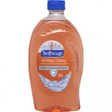 Softsoap Antibacterial Refill - Crisp Clean Scent - 32 fl oz (946.4 mL) - Bottle Dispenser - Bacteria Remover - Hand - Orange - 1 Each