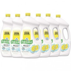 Palmolive Eco+ Gel Dishwasher Detergent - Gel - 75 fl oz (2.3 quart) - Lemon ScentBottle - 6 / Carton - Multi