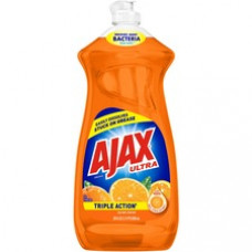 AJAX Triple Action Dish Soap - Liquid - 28 fl oz (0.9 quart) - Orange Scent - 1 Each - Orange