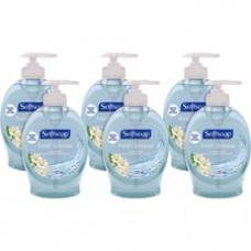 Softsoap Fresh Breeze Hand Soap - Fresh Breeze Scent - 7.5 fl oz (221.8 mL) - Pump Bottle Dispenser - Dirt Remover, Bacteria Remover, Kill Germs - Hand, Skin - Blue - Rich Lather, Recyclable, Paraben-free, Phthalate-free, pH Balanced, Biodegradable - 6 / 