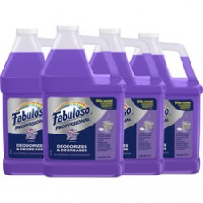 Fabuloso All-Purpose Cleaner - 128 fl oz (4 quart) - Lavender, Fresh ScentBottle - 4 / Carton - Purple