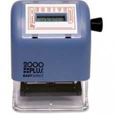 Consolidated Stamp 011091/2 2000 Plus Easy Select Dater - Message/Date Stamp - 