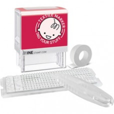 Consolidated Stamp Mine Personalized Stamp Kit - Custom Message Stamp - 3 Line(s) - 14 Characters/Line - 1.50