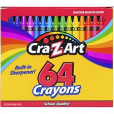 Cra-Z-Art School Quality Crayons - Multi - 64 / Box