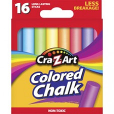 Cra-Z-Art Colored Chalk - Assorted - 16 / Box