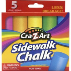 Cra-Z-Art Sidewalk Chalk - Assorted - 5 / Box