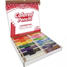 Cra-Z-Art Colored Pencils Classroom Pack - Multi Lead - Wood Barrel - 462 / Box