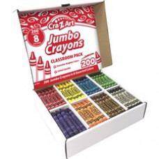 Cra-Z-Art Jumbo Crayons Classroom Pack - Multi - 200