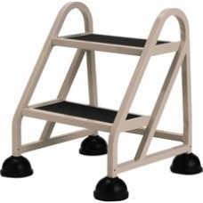 Cramer Stop-Step Nonskid Aluminum Ladder - 2 Step - 300 lb Load Capacity - 21.5