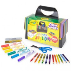 Crayola Color Caddy 90 Art Tools in a Storage Caddy - Art, Craft, Coloring, Art Project - 90 Piece(s) - 1 / Kit