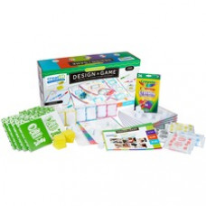 Crayola Design-A-Game STEAM Kit for Grades 2-3 - Theme/Subject: Learning - Skill Learning: Science, Technology, Engineering, Mathematics, Problem Solving - 807 Pieces - 1 / Kit