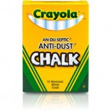 Crayola Anti-Dust Chalk - 3.3