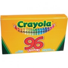 Crayola Built-in Sharpener 96 Count Crayons - Assorted - 96 / Box
