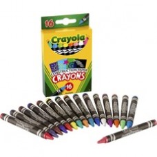 Crayola 16 Construction Paper Crayons - Assorted - 16 / Box