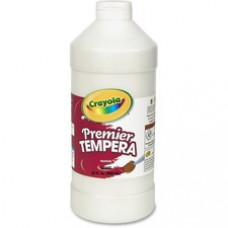 Crayola 32 oz. Premier Tempera Paint - 2 lb - 1 Each - White