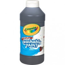 Crayola Washable Paint - 16 oz - 1 Each - Black
