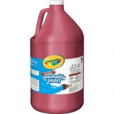Crayola 1 Gallon Washable Paint - 1 Each - Red