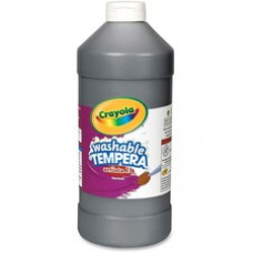 Crayola Washable Tempera Paint - 2 lb - 1 Each - Black
