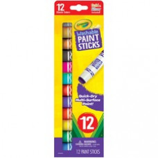 Crayola Project Quick-Dry Paint Sticks - 1 Pack - Multicolor