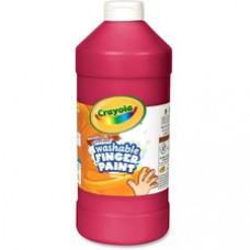 Crayola Washable Finger Paint Markers - 2 lb - 1 Each - Red