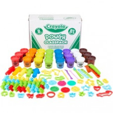 Crayola Dough Modeling Tools Classpack - Modeling, Fun and Learning - Recommended For 2 Year - 24 / Box - Assorted