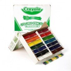 Crayola 462-Piece Class Pack Colored Pencils - 3.3 mm Lead Diameter - Assorted Lead - 462 / Box