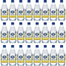 Crystal Geyser Natural Lemon Sparkling Spring Water - Ready-to-Drink - 18 fl oz (532 mL) - 24 / Carton / Bottle