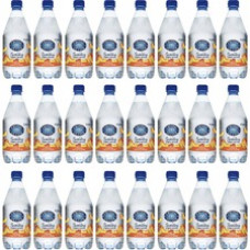 Crystal Geyser Natural Peach Sparkling Spring Water - Ready-to-Drink - 18 fl oz (532 mL) - 24 / Carton / Bottle