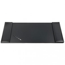 Dacasso Leather Folding Side Rails Desk Mat - Rectangle - 34