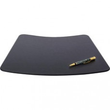 Dacasso Round Table Leatherette Conference Pad - Rectangle - 17